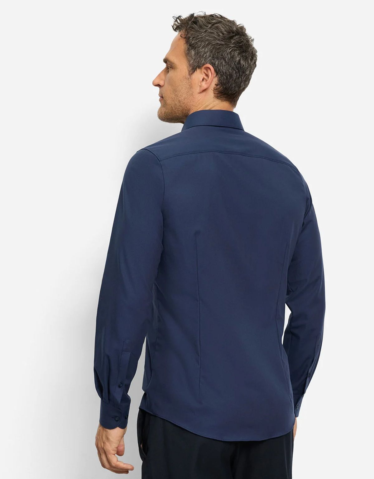 Мужская рубашка однотонная климат-контроль Olymp, body fit | купить в интернет-магазине Olymp-Men