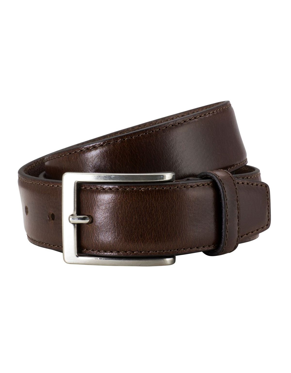 Ремень Lindenmann классический с отстрочкой длинный от 120 см мужские | купить в интернет-магазине Olymp-Men