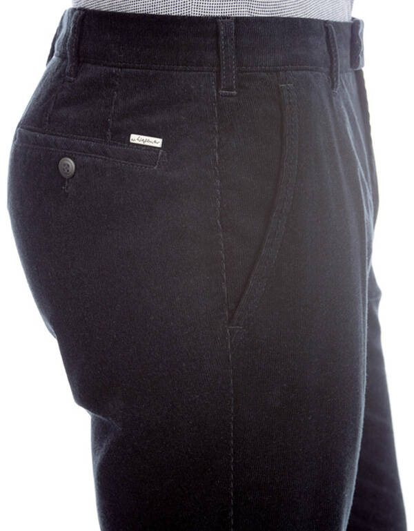 Вельветовые синие брюки, мод.Eton | купить в интернет-магазине Olymp-Men