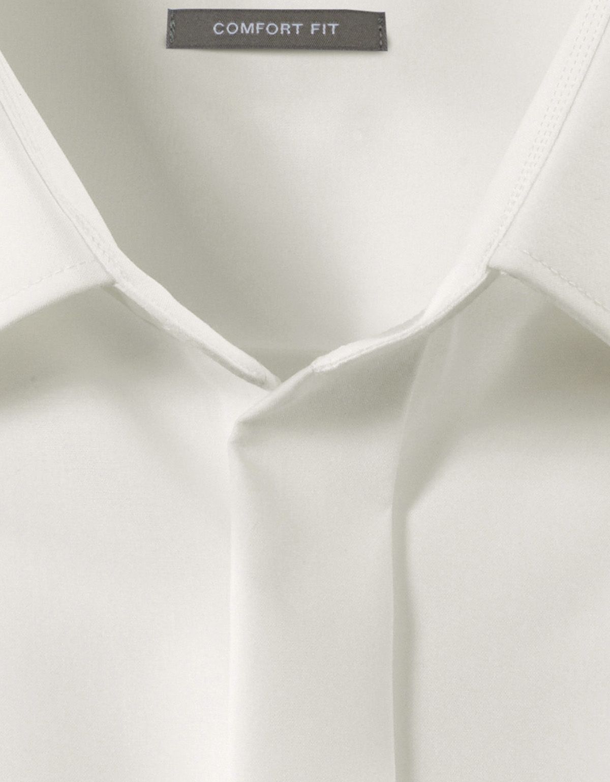 Мужская сорочка шампань прямая с потайной планкой