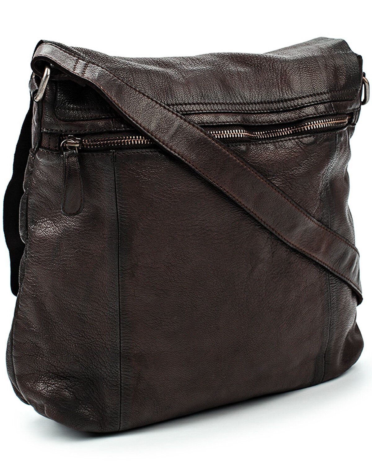 Сумка мужская кожаная с ремнем через плечо | купить в интернет-магазине Olymp-Men