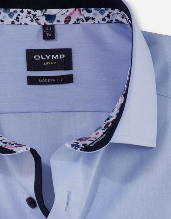 Рубашка мужская OLYMP Luxor, modern fit на высокий рост | купить в интернет-магазине Olymp-Men
