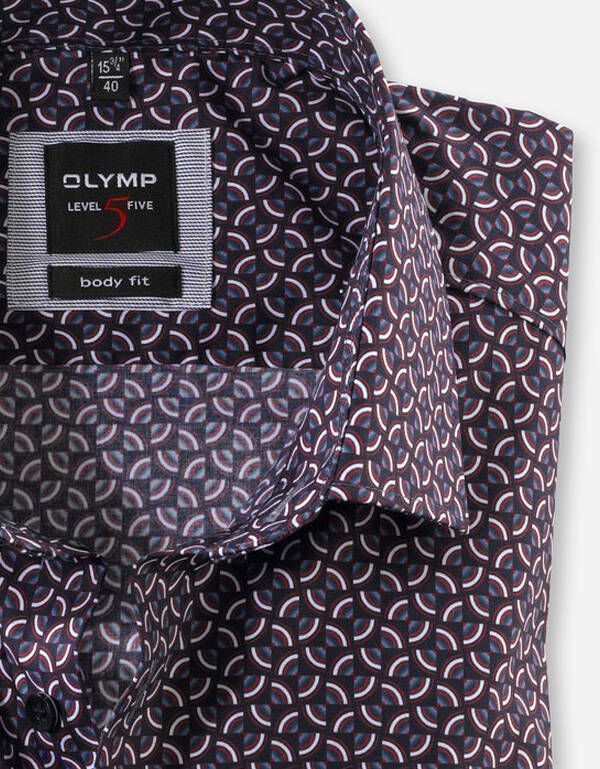 Рубашка летняя OLYMP Level Five, body fit