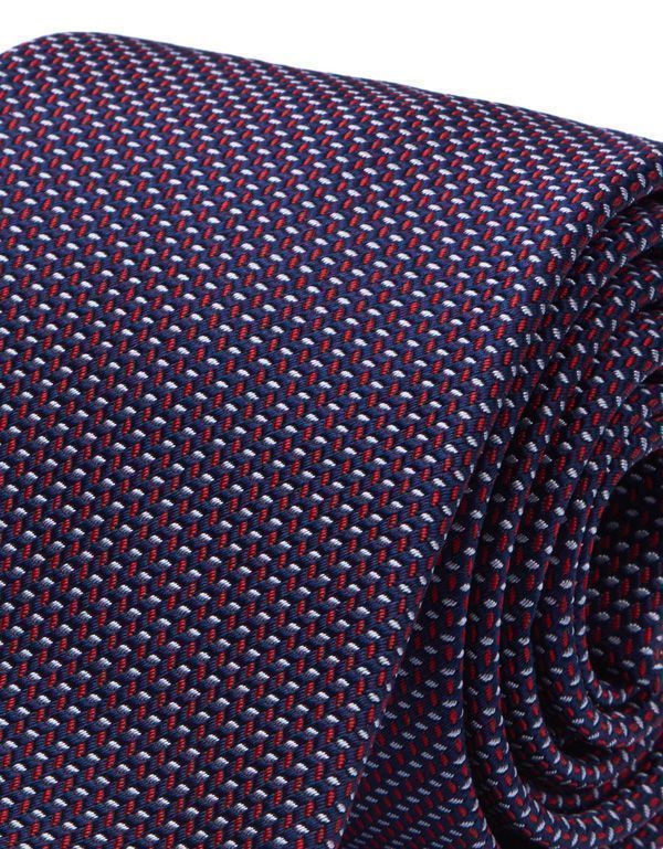 Галстук удлиненный Bernd Hennes c мелким цветным рисунком,8,5 см | купить в интернет-магазине Olymp-Men