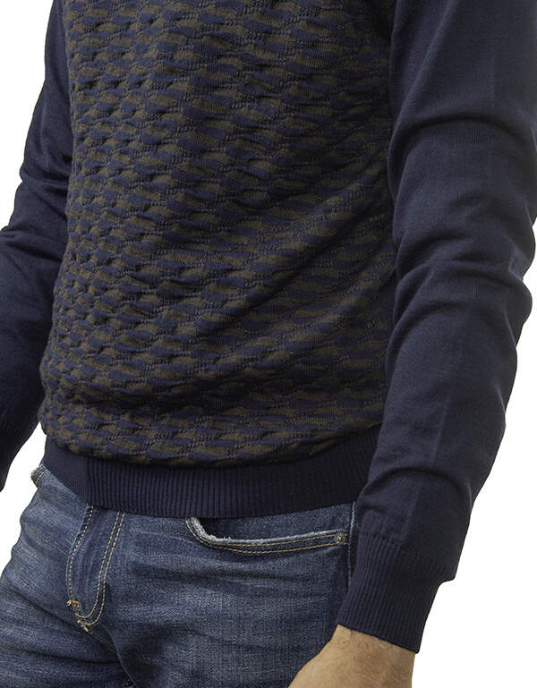Джемпер мужской PLATIN Slim Fit 1041-1-122UF-KZ | интернет-магазин Olymp-Men