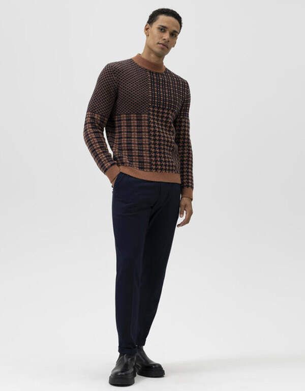 Свитер мужской Olymp с рисунком, body fit | купить в интернет-магазине Olymp-Men