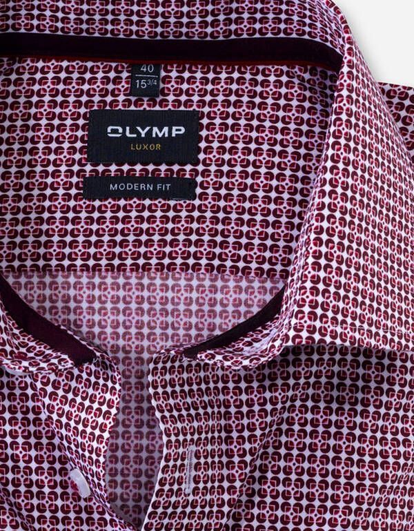 Рубашка мужская с принтом OLYMP Luxor, modern fit | купить в интернет-магазине Olymp-Men
