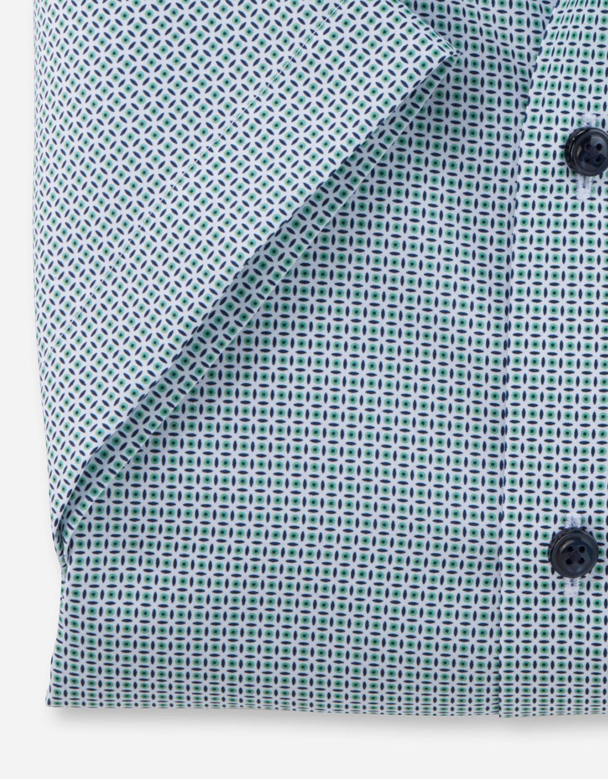 Рубашка мужская с коротким рукавом OLYMP Luxor, modern fit