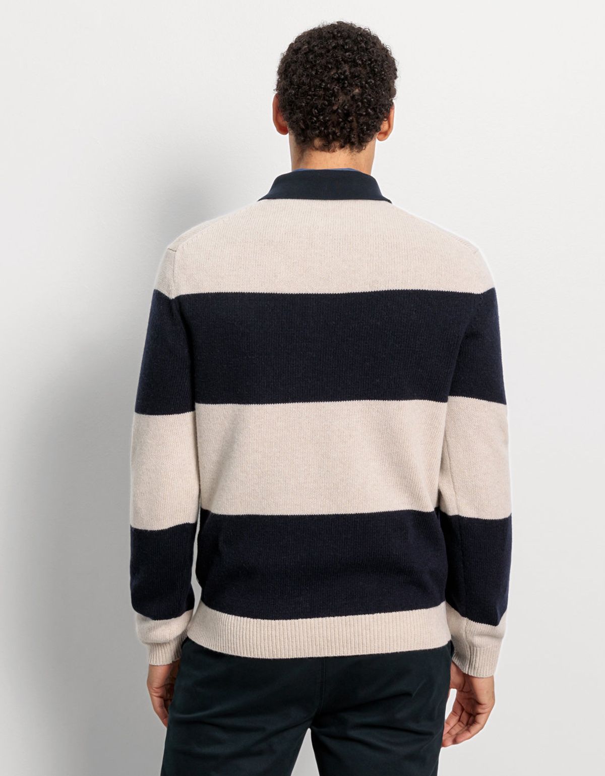 Джемпер мужской в полоску OLYMP | интернет-магазин Olymp-Men