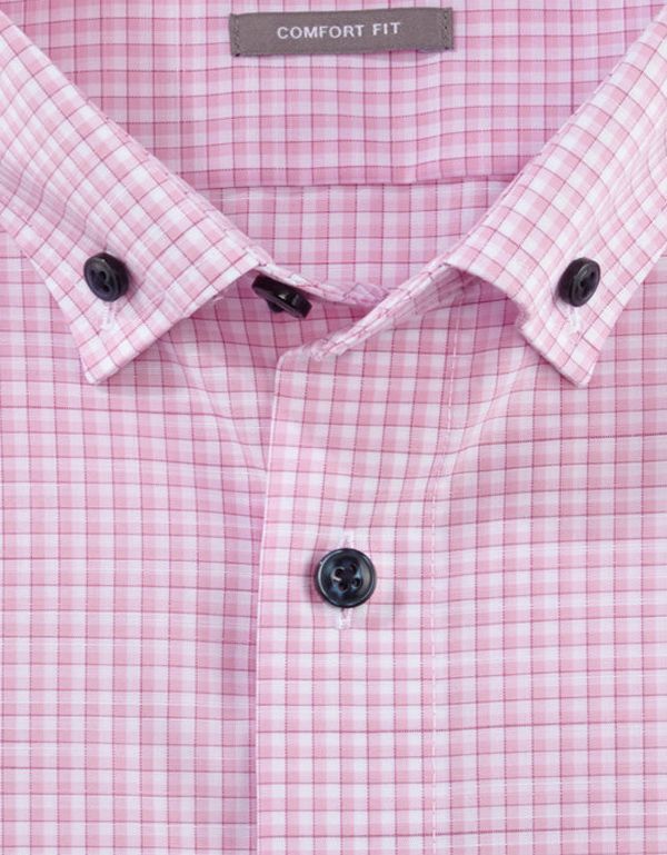 Рубашка мужская в клетку OLYMP Luxor, прямой крой | купить в интернет-магазине Olymp-Men