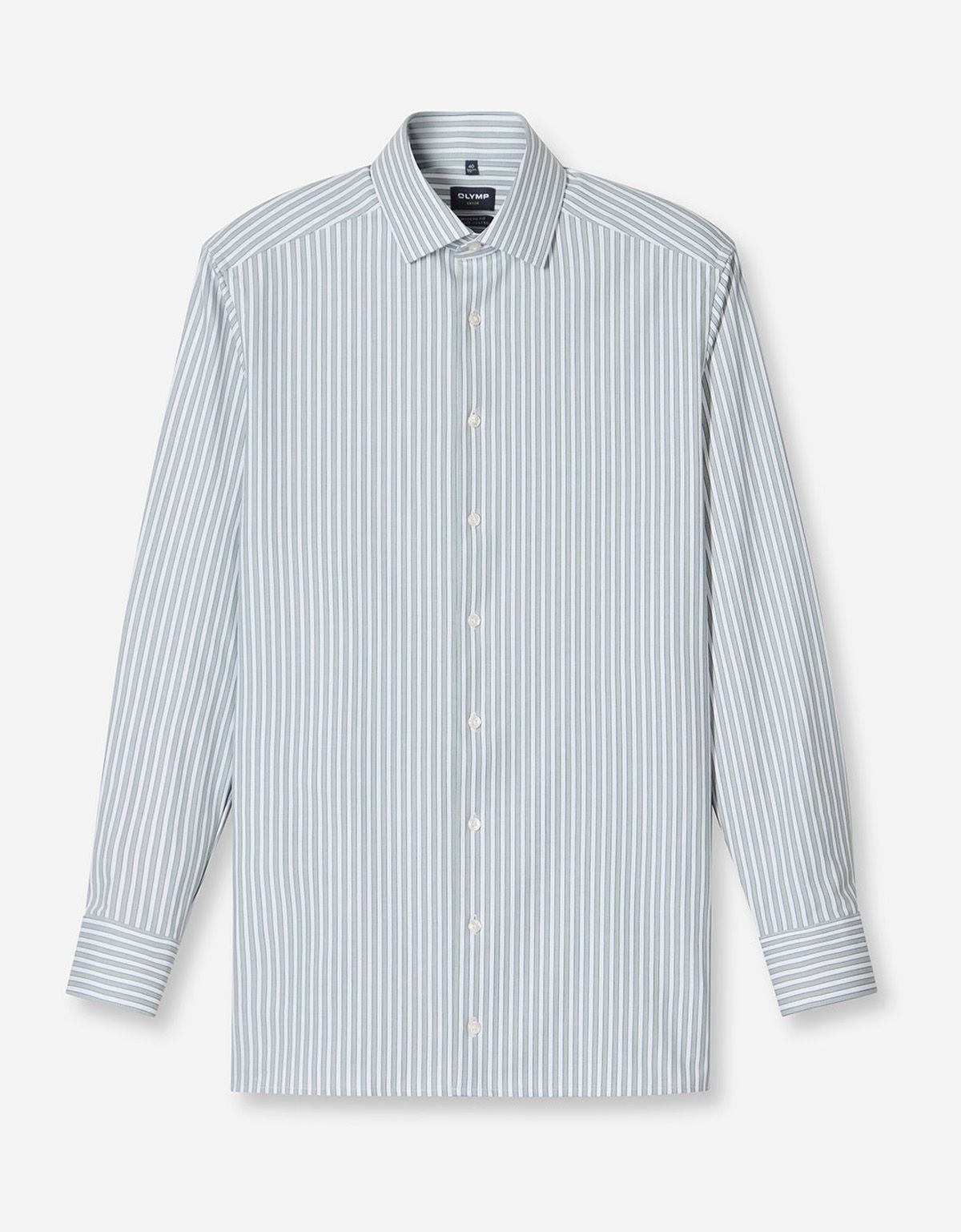 Рубашка мужская в полоску климат-контроль OLYMP Luxor, modern fit | купить в интернет-магазине Olymp-Men