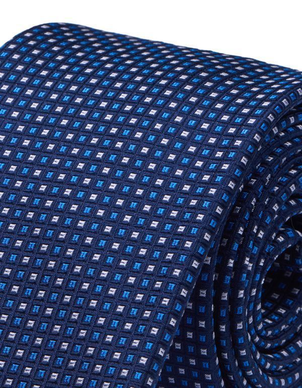 Галстук удлиненный Bernd Hennes в клетку, широкий, 8,5 см | купить в интернет-магазине Olymp-Men