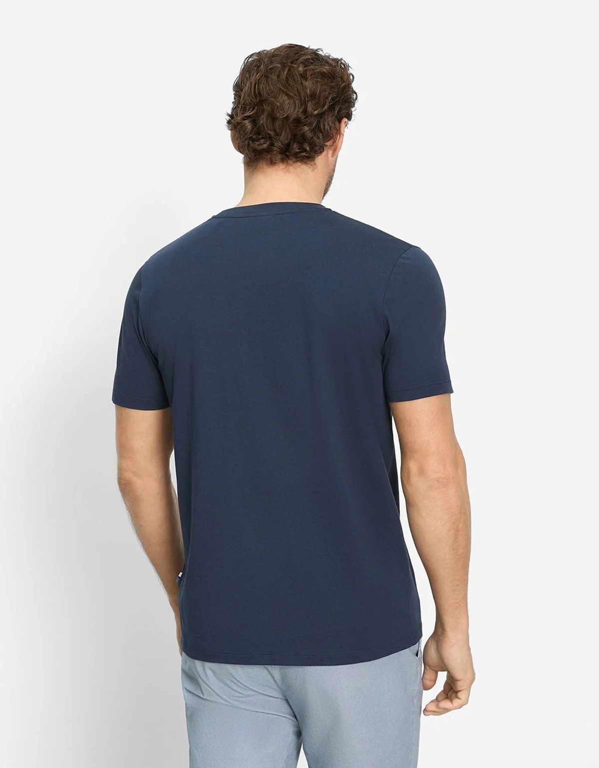 Футболка мужская синяя с лого Olymp | купить в интернет-магазине Olymp-Men