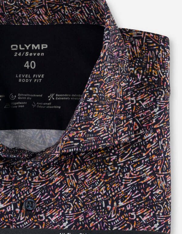 Сорочка мужская OLYMP Level Five BF 24/7 21401418 | купить в интернет-магазине Olymp-Men