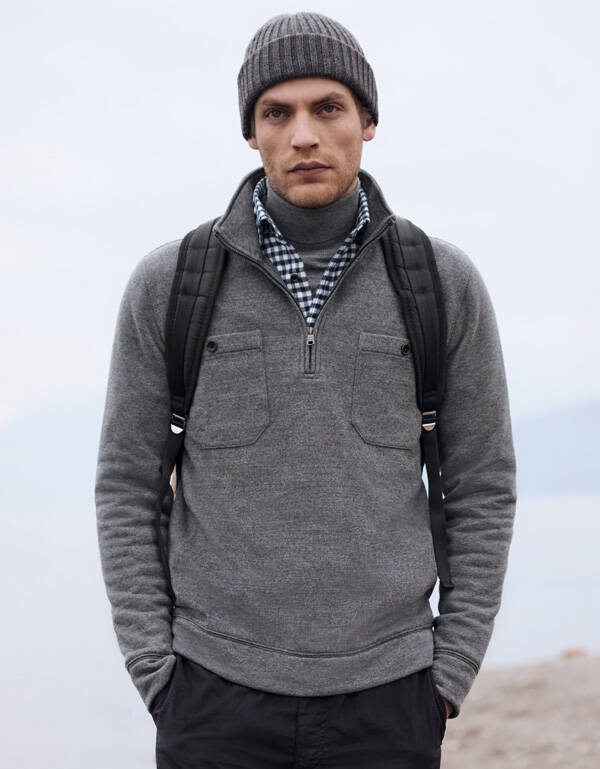 Толстовка мужская Olymp на молнии, body fit | купить в интернет-магазине Olymp-Men