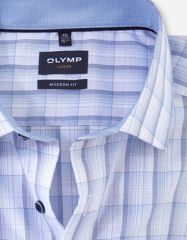 Рубашка мужская классическая OLYMP Luxor, modern fit | купить в интернет-магазине Olymp-Men