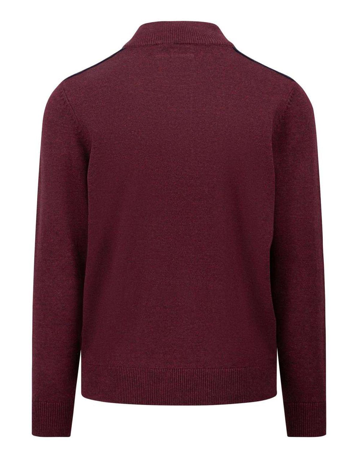 Свитер мужской на молнии и кнопках Fynch-Hatton | купить в интернет-магазине Olymp-Men