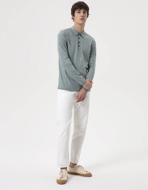 Поло с длинным рукавом мужское Olymp, body fit | купить в интернет-магазине Olymp-Men