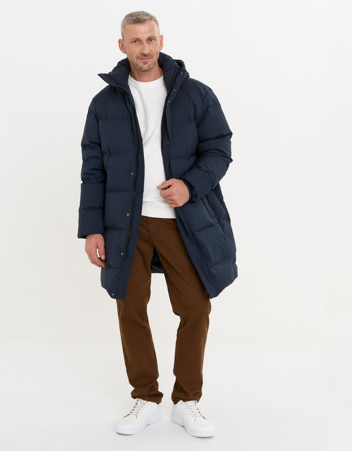 Пуховик мужской удлиненный Roy Robson | купить в интернет-магазине Olymp-Men