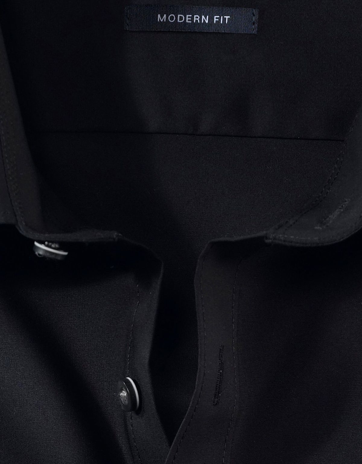 Сорочка чёрная классическая мужская OLYMP Luxor, modern fit | купить в интернет-магазине Olymp-Men