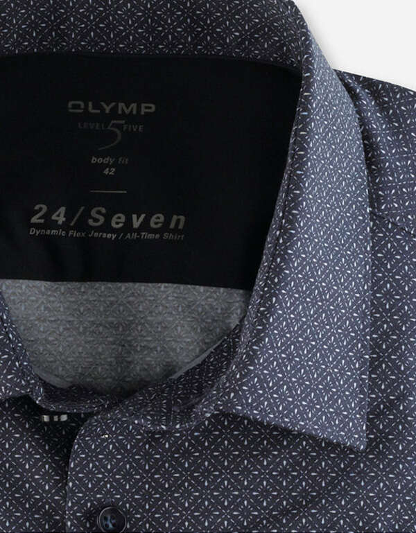 Трикотажная рубашка Olymp 24/7, body fit | купить в интернет-магазине Olymp-Men