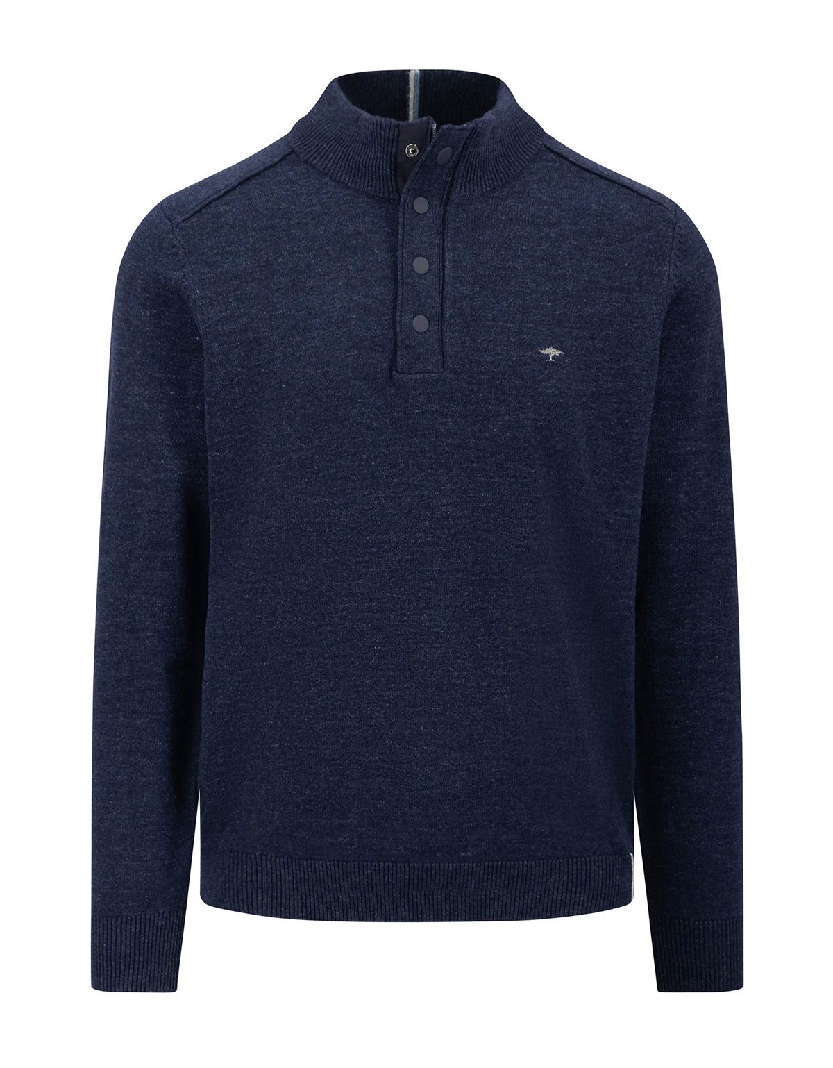 Свитер мужской на молнии и кнопках Fynch-Hatton | купить в интернет-магазине Olymp-Men