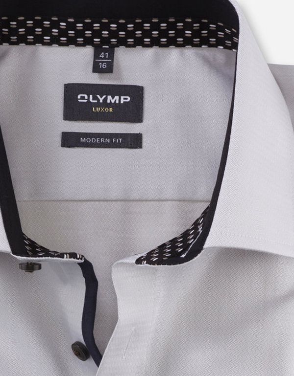 Рубашка мужская OLYMP Luxor, modern fit, фактурная ткань | купить в интернет-магазине Olymp-Men