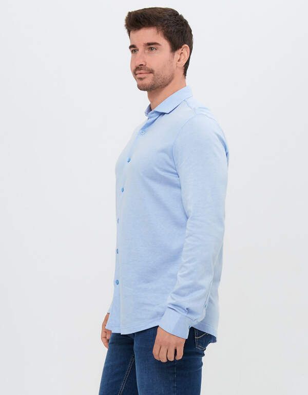 Рубашка мужская PLATIN, slim fit, артикул 1000-106UF-TP