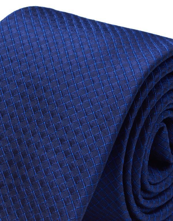 Галстук удлиненный Bernd Hennes в клетку, широкий, 8,5 см | купить в интернет-магазине Olymp-Men