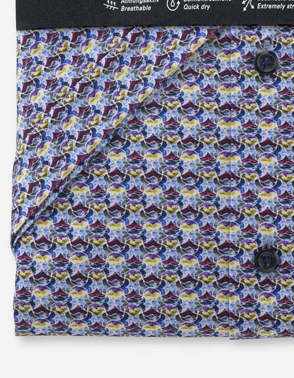 Рубашка трикотажная летняя мужская OLYMP Luxor 24/7, modern fit