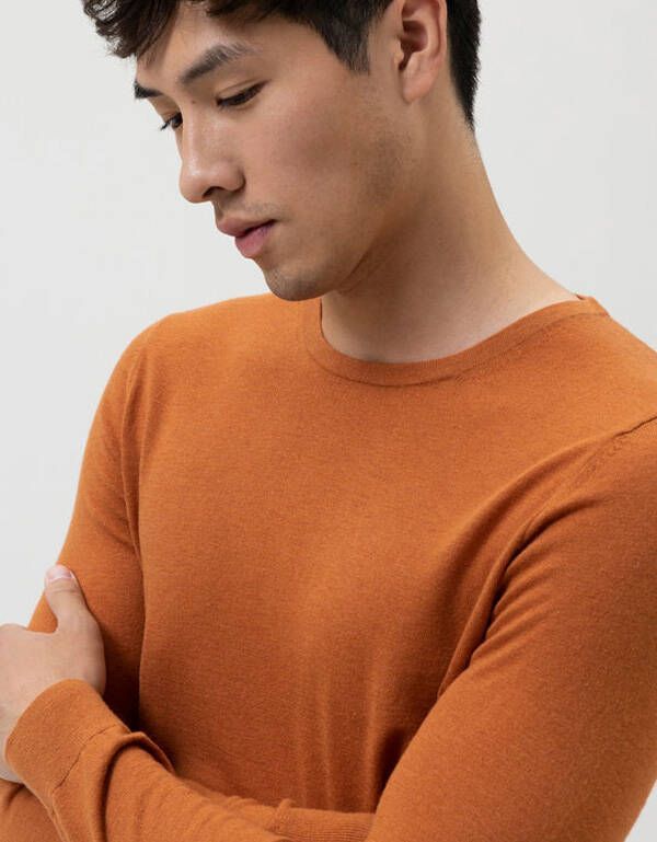 Джемпер мужской OLYMP, шерсть с шёлком, body fit | интернет-магазин Olymp-Men