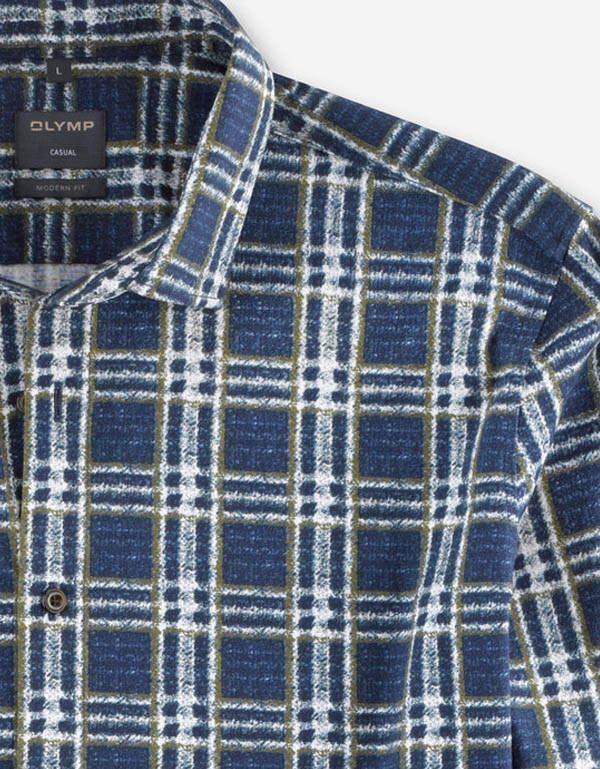 Рубашка мужская трикотажная OLYMP Casual | купить в интернет-магазине Olymp-Men