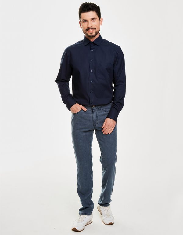 Джинсы мужские Club Of Comfort, лён с хлопком, прямые | купить в интернет-магазине Olymp-Men