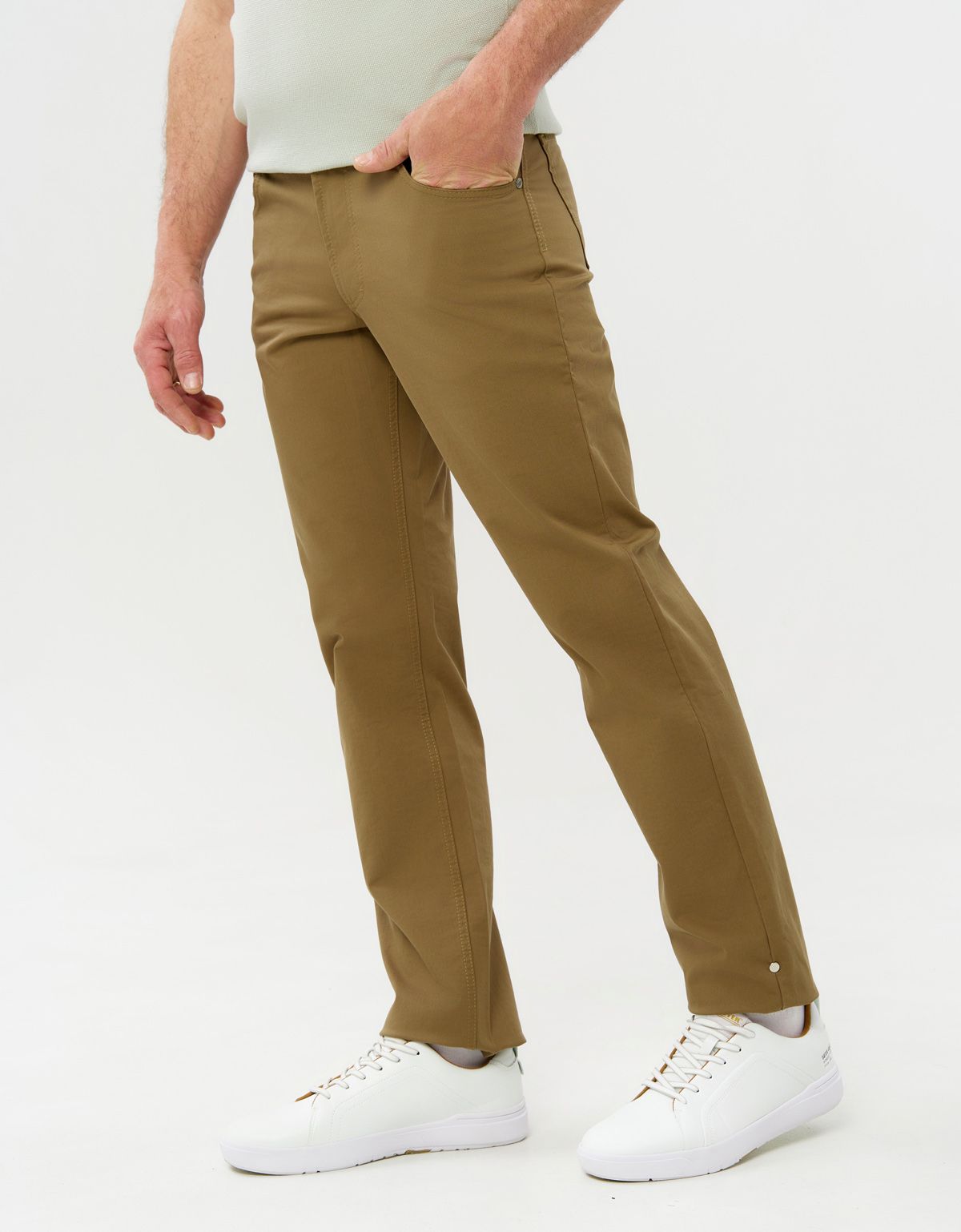 Джинсы мужские цвета хаки Brax | купить в интернет-магазине Olymp-Men