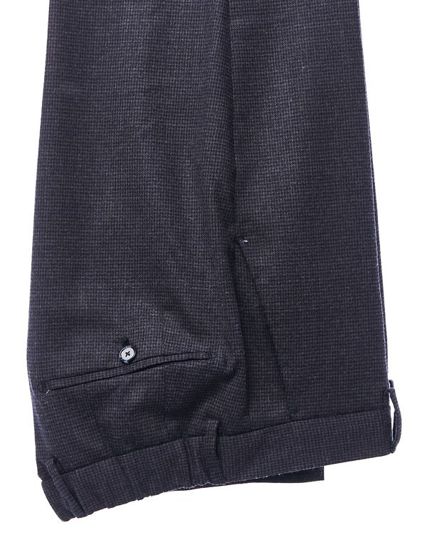 Брюки мужские шерстяные в клетку Gratude зауженные с поясом на резинке | купить в интернет-магазине Olymp-Men