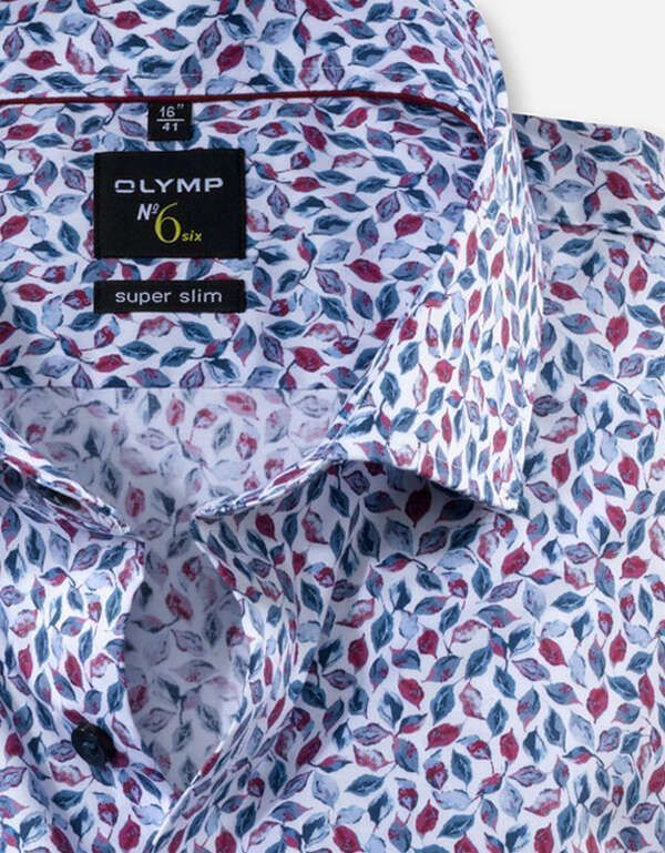 Сорочка мужская OLYMP №6 супер слим | купить в интернет-магазине Olymp-Men