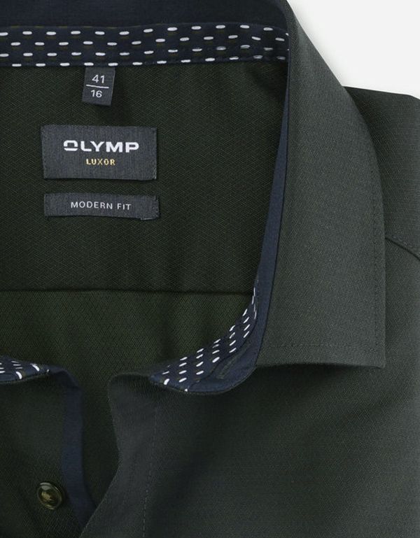 Рубашка мужская OLYMP Luxor, modern fit, фактурная ткань, рост до 176 | купить в интернет-магазине Olymp-Men