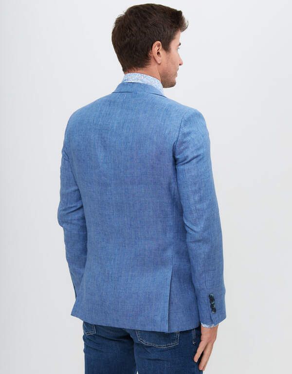 Пиджак льняной мужской  w.Wegener, 2 шлицы | купить в интернет-магазине Olymp-Men