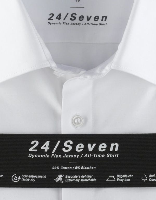 Трикотажная рубашка OLYMP 24-7, body fit | купить в интернет-магазине Olymp-Men