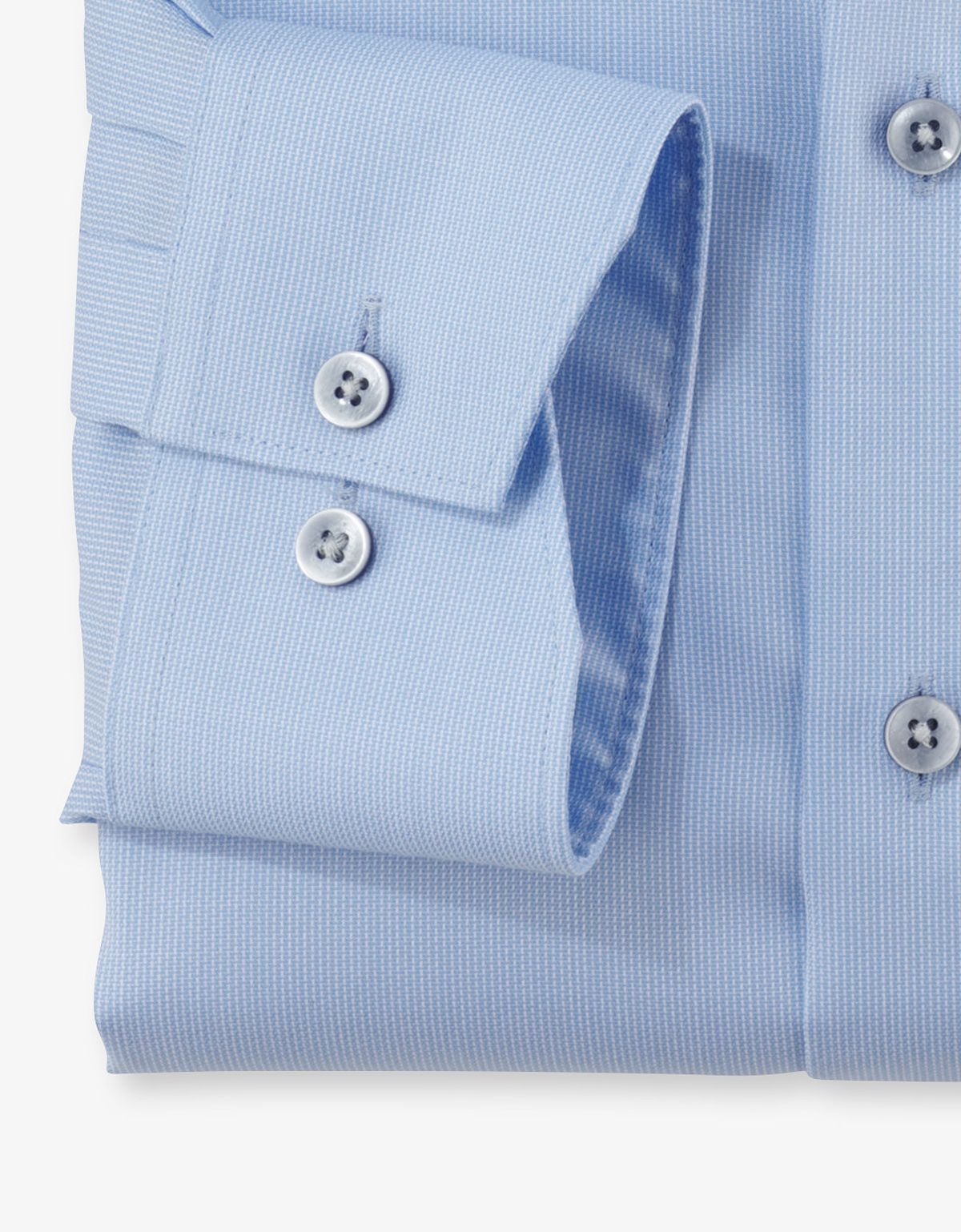 Сорочка классическая голубая Olymp Luxor, modern fit, фактурная | купить в интернет-магазине Olymp-Men