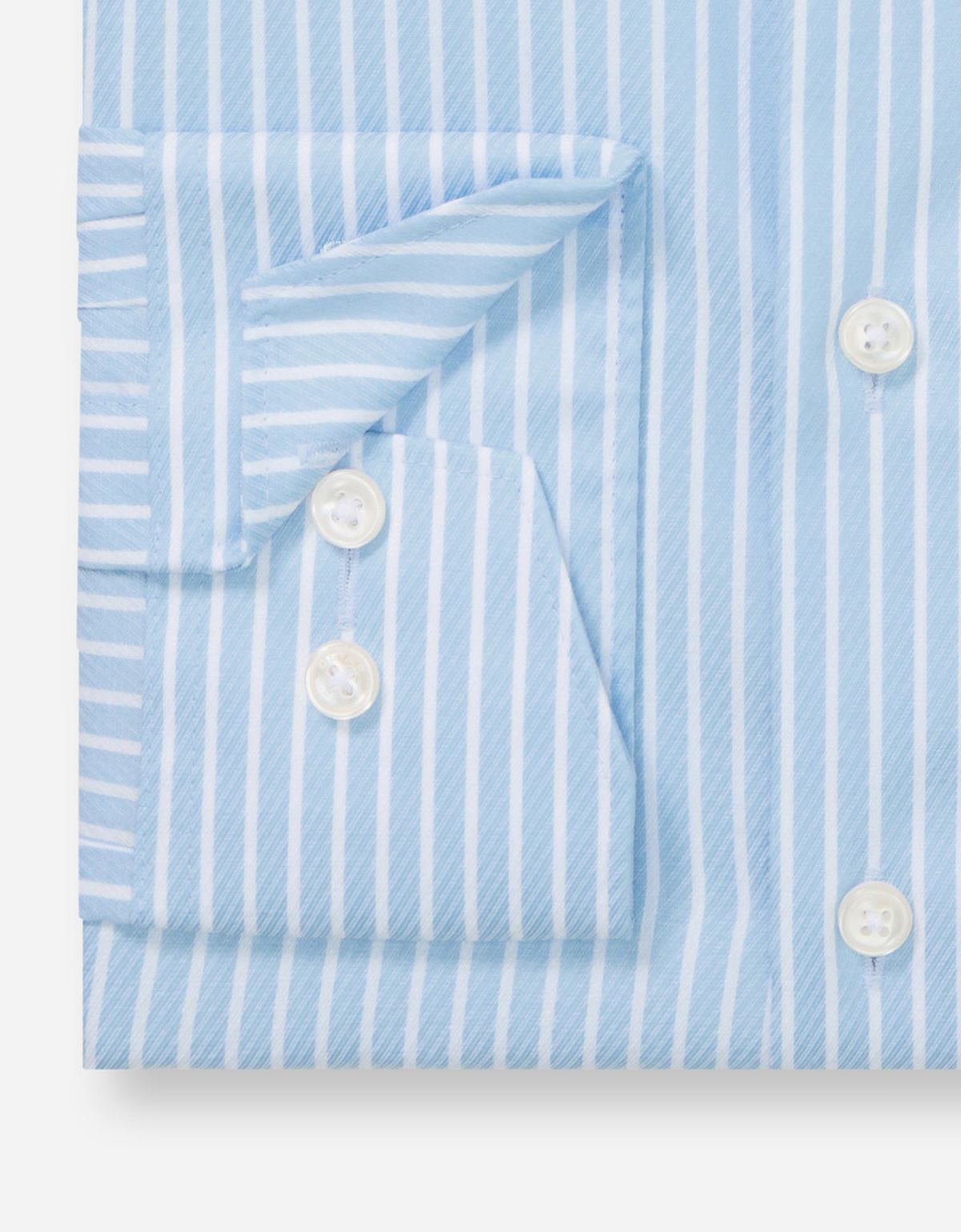 Рубашка мужская в белую полоску OLYMP Luxor, comfort fit | купить в интернет-магазине Olymp-Men