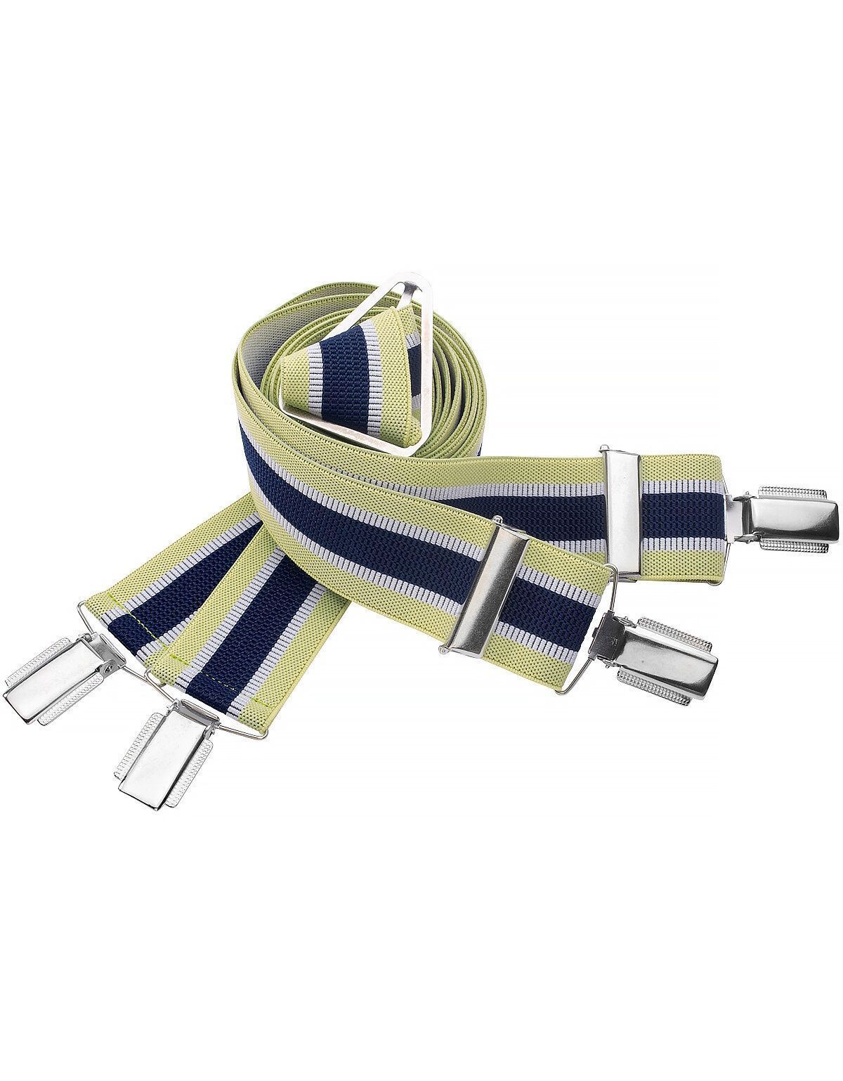 Подтяжки жёлтые в полоску | купить в интернет-магазине Olymp-Men