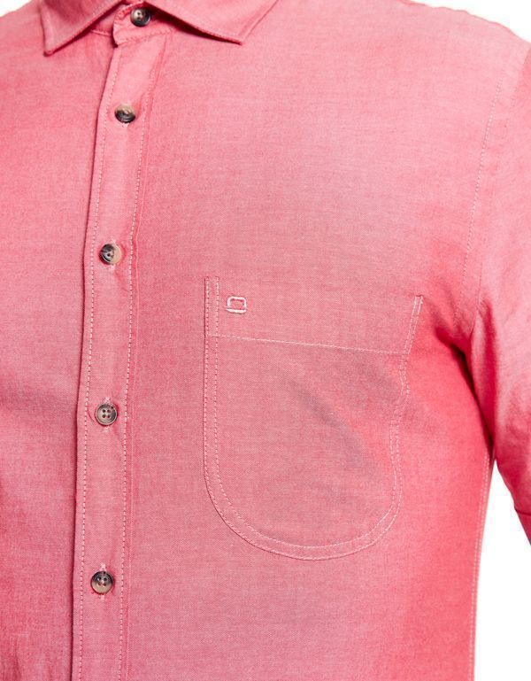 Рубашка мужская красная OLYMP Casual, modern fit