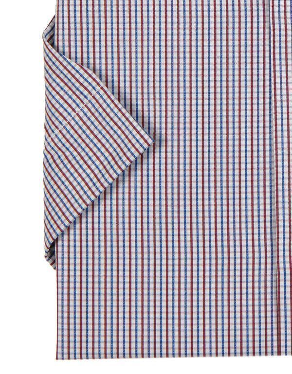 Рубашка мужская в клетку PLATIN Slim Fit, артикул 2420KF-PLT