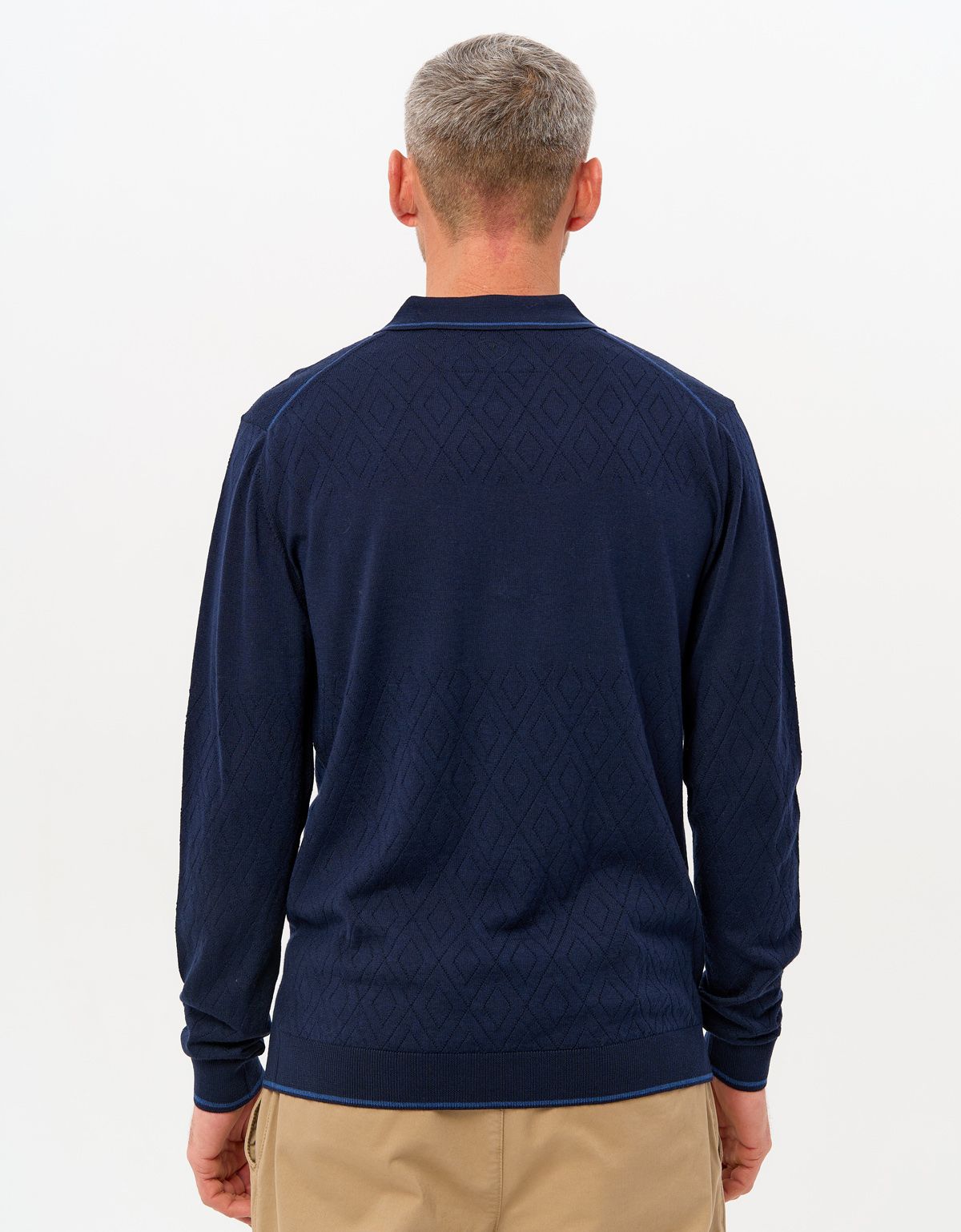 Поло с длинным рукавом Gratude на молнии | купить в интернет-магазине Olymp-Men