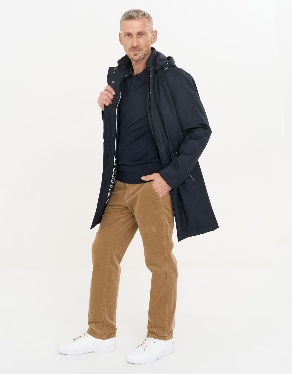 Куртка-парка мужская с капюшоном Roy Robson | купить в интернет-магазине Olymp-Men