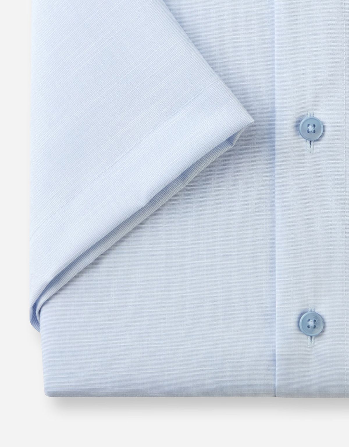 Рубашка мужская однотонная OLYMP Luxor, прямой крой, фактурная ткань