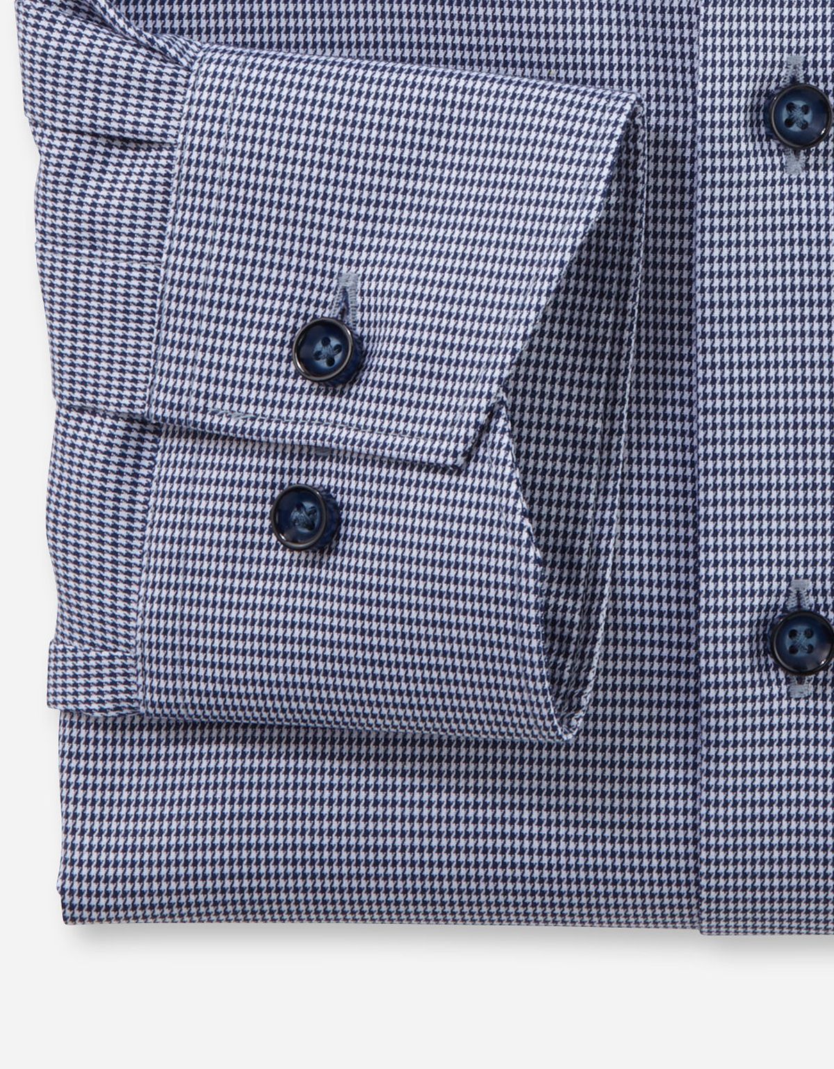 Рубашка мужская OLYMP Luxor, comfort fit с узором гусиная лапка | купить в интернет-магазине Olymp-Men