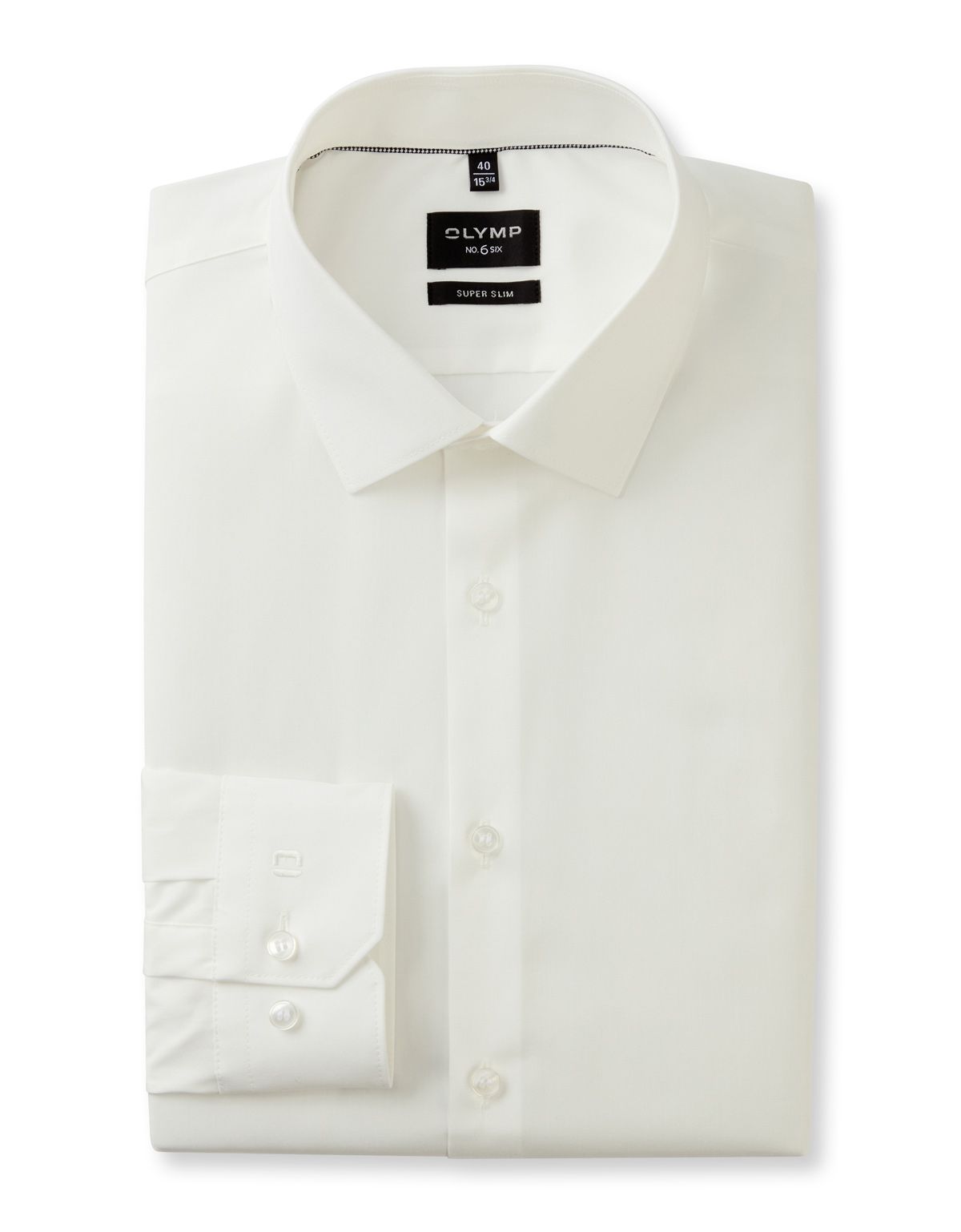 Сорочка мужская OLYMP №6 супер слим[СЛОНОВАЯ КОСТЬ]
