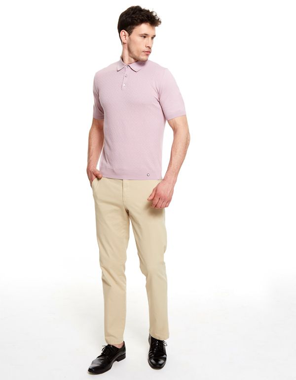 Брюки льняные бежевые мужские w.Wegener, мод.Eton | купить в интернет-магазине Olymp-Men